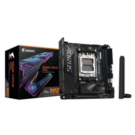 GIGABYTE B850I AORUS PRO Placa Base AMD AM5 B850 Mini ITX para Ryzen Serie 9000 DDR5 8400MHz PCIe 5.0 M.2 WiFi 7 2.5G LAN GIGABYTE B850I AORUS PRO Placa Base AMD AM5 B850 Mini ITX para Ryzen Serie 9000 DDR5 8400MHz PCIe 5.0 M.2 WiFi 7 2.5G LAN Precio: 328.49999963. SKU: B1844PHM2T