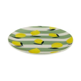 Home Deco Factory Plato Postre Polipropileno Colección Bain De Soleil 20 cm