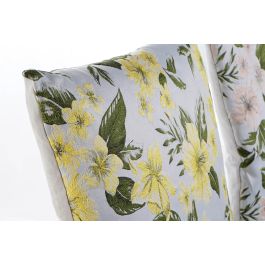 DKD Home Decor Cojín Shabby Chic con Cremallera y Estampado Floral Poliéster Jacquard 45x45x10 cm Amarillo, Verde, Beige - Pack 6 Unidades DKD Home Decor Cojín Shabby Chic con Cremallera y Estampado Floral Poliéster Jacquard 45x45x10 cm Amarillo, Verde, Beige - Pack 6 Unidades