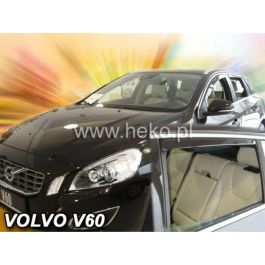 Deflector de viento HEKO HO31258 Volvo V60 4 Piezas