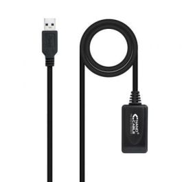 Cable Alargador USB 3.0 con Amplificador Nanocable 10.01.0311/ USB Macho - USB Hembra/ 5m/ Negro Precio: 17.5899999. SKU: B1DY4RJJ6L