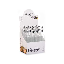 Aceitera de vidrio con tapón dosificador 500 ml Vivalto - 5.5x30.5x5.5 cm (24 Unidades) Aceitera de vidrio con tapón dosificador 500 ml Vivalto - 5.5x30.5x5.5 cm (24 Unidades)