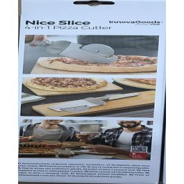 Cortador de Pizza 4-in-1 Nice Slice InnovaGoods Cortador de Pizza 4-in-1 Nice Slice InnovaGoods