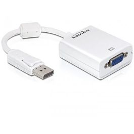 DeLOCK Adaptador Displayport macho a VGA hembra blanco Precio: 46.88999986. SKU: B13782BRFQ