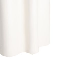 Mesa Auxiliar Lacado Crema Dm Salón 50 X 50 X 50 cm