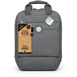 Port Designs Yosemite Eco Mochila para Portátil 13-14" (35.6 cm) Gris - Fabricada con Materiales Reciclados, con Protector de Lluvia