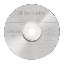 VERBATIM DVD-R 4.7GB 16x Imprimibles brillo (Tarrina 25) VERBATIM DVD-R 4.7GB 16x Imprimibles brillo (Tarrina 25)