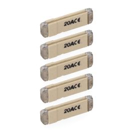 Edm Fusible Metropol 20A 250V Cerámica - Pack de 5 Unidades