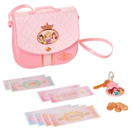 JAKKS PACIFIC Bolso Viaje Princesas Disney con Bolso, Llaves y Dinero de Juguete