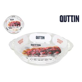 Quttin Fuente de Vidrio para Horno 20.2 x 17.8 x 3.8 cm 750 cc (6 Unidades)