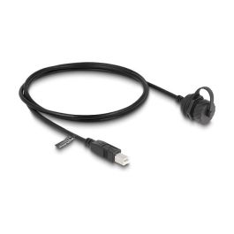 DeLOCK Cable USB 2.0 Tipo B Macho a Hembra, 1 m, Negro, IP68, para Instalación, USB 2.0, Conectores Tipo-B Derechos, AWG 24, Cable Redondo Precio: 43.94999994. SKU: B16YSP43Y3
