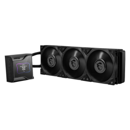 MSI MEG CORELIQUID S360 sistema de refrigeración para ordenador Procesador Sistema de refrigeración líquida todo en uno 14 cm Negro MSI MEG CORELIQUID S360 sistema de refrigeración para ordenador Procesador Sistema de refrigeración líquida todo en uno 14 cm Negro