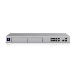 Ubiquiti 10 Gbps SFP+ LAN / WAN, 8x GbE RJ45 LAN, 2.5 GbE RJ45 WAN, 2x 3.5" NVR HDD bays, 128 GB SSD, 1.3" screen, Aluminium CNC, SGCC steel, EU
