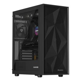 GENESIS NLG-2318 Kit de Refrigeración Líquida para Ordenador, Sistema de Refrigeración para Carcasa PC con 2 Ventiladores, Negro