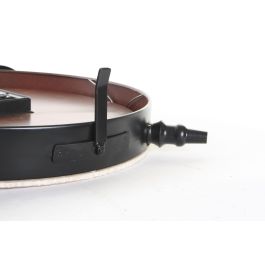 DKD Home Decor Reloj Sobremesa Vintage Negro Natural 41x52.5x6.5 cm (2 Unidades)