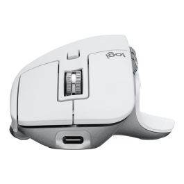 Logitech MX Master 3S Ratón Ergonómico Inalámbrico con Tecnología Quiet Clicks y Darkfield - Gris