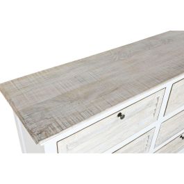 Comoda Romantico DKD Home Decor Blanco Natural 40 x 100 x 150 cm Comoda Romantico DKD Home Decor Blanco Natural 40 x 100 x 150 cm