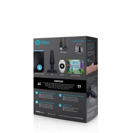 Plug anal con control remoto B-Vibe 05882610000 Negro Plug anal con control remoto B-Vibe 05882610000 Negro
