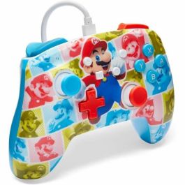 Power A 0617885090110 Controlador con cable Nintendo Switch Mario Hero Reel