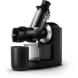 Philips HR1889/70 Extractor de Jugo 150W, Rotación Lenta, Chimenea XL 70mm, Limpieza Rápida, Compatible con Lavavajillas - Negro