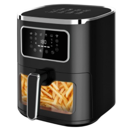 SILVER Dublin IP501AP Sencillo 5 L Independiente 1450 W Freidora de aire caliente Negro, Acero inoxidable Precio: 46.95000013. SKU: B1JXBVELKM
