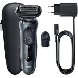 Braun 61-N1000s Afeitadora Eléctrica Serie 6 con Tecnología SensoFlex, Batería de 50 min, Acabado Negro Elegante Precio: 153.49999984. SKU: B1AF9LPEBS