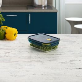 Quid Recipiente Hermético Rectangular Vidrio Astral 23x17,5x8,4 cm - 152 cL Apto Microondas Congelador Frigorífico Lavavajillas Ecológico Precio: 5.89000049. SKU: B1KCY563LV