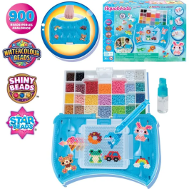 Aquabeds Estudio de Manualidades en Maletín con más de 900 Abalorios en 25 Colores