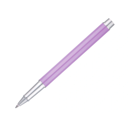 Belius Endless Summer Juego Bolígrafo y Roller Aluminio Morado y Plateado Tinta Azul Caja Diseño