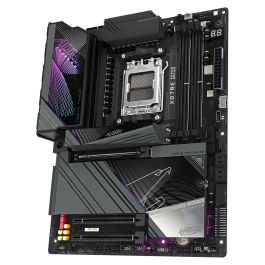 Gigabyte GA-X870E AORUS MASTER ATX Placa Base Socket AM5 para CPUs AMD Ryzen 9000, DDR5 8600MHz OC, Wi-Fi 7, LAN 5GbE, USB 4