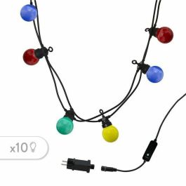 Lumisky Guirnalda Party Guinguette 10 LED multicolor, varios modos, para interior y exterior, ideal para decorar fiestas.