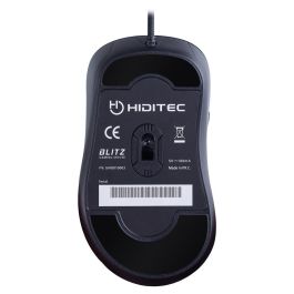 Hiditec GMO010003 Ratón Gaming BLITZ 3.500 DPI, Sensor Infrarrojos, 7 Botones Programables, Ergonómico OMRON