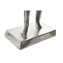 Figura Moderno DKD Home Decor Plateado 13 x 62 x 23 cm (2 Unidades) Figura Moderno DKD Home Decor Plateado 13 x 62 x 23 cm (2 Unidades)