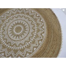 Alfombra DKD Home Decor Marrón Mandala (200 x 200 x 0,75 cm)