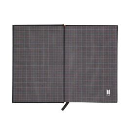 ERIK Cuaderno BTS A5 premium 90 hojas tapa dura encuadernado