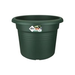 Jardinera Elho Green Basics Cilinder 65 - Verde - Ø 64 x H 49 cm - exterior - 100% reciclado