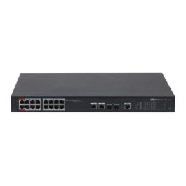 Dahua Switch PoE 16 puertos 100 Mbps + 2 Gigabit L2 gestionable Precio: 201.50000046. SKU: B19MAQW9GR