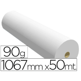 Navigator Papel reprografia 1067mmx50mt 90gr para plotter impresion ink-jet blanco Precio: 18.94999997. SKU: B15PHVPTER