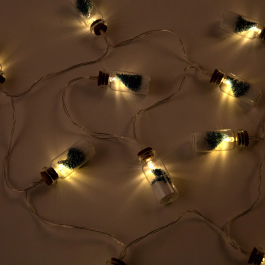 HO Guirnalda LED interna 2M [HO-XMAS-025-IP20-2M-WW] Luz Cálida