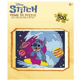 Educa Puzzle 500 piezas Stitch 3D Lenticular Puzzle