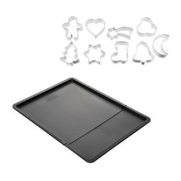 Zenker ZEN3176239998764 - Juego con Bandeja de Horno Extensible y 9 Cortadores de Galletas en Percha Precio: 37.50000056. SKU: B1GN9LZRE7