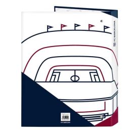 Carpeta Safta Carton Folio 4 Anillas Mixtas 265x40x330 mm F.C. Barcelona Corporativa Carpeta Safta Carton Folio 4 Anillas Mixtas 265x40x330 mm F.C. Barcelona Corporativa