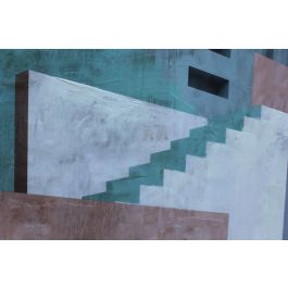 DKD Home Decor Cuadro Boho 70 x 50 x 1.8 cm Verde Menta Terracota Lienzo Mdf (3 Unidades)