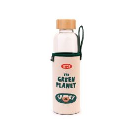 ERIK Botella de Agua Shooky BT21 de Cristal 500ml con Tapón de Bambú y Funda de Neopreno Precio: 15.49999957. SKU: B1HV5MLVNP