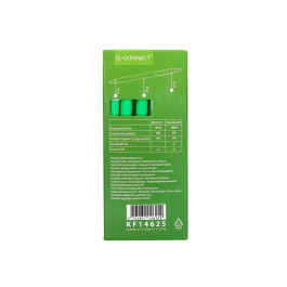 Q-connect Bolígrafo Retráctil Biodegradable KF14625, Tinta Azul
