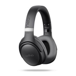 Veho ZB-4 NEB Auriculares Inalámbricos Bluetooth 5.3 con Micrófono, Drivers 44mm, 36h Autonomía, USB-C Plegables
