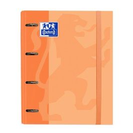 Oxford Carpeta Anillas 4 X 35 mm Classic Europeanbinder C-Recambio 100H A4+ 5x5 Tapa Extradura Melocotón - Lomo Ergonómico, Cierre Goma Elástica, Compatible SCRIBZEE Precio: 11.49999972. SKU: S8414533