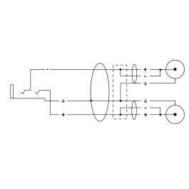 Cable Y Minijack Hembra Stereo/2 Rca 30 Cm Cable Y Minijack Hembra Stereo/2 Rca 30 Cm