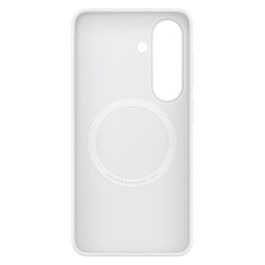 Samsung EF-ES942CWEGWW - Funda Silicone Magnet Case Galaxy S26 Blanca - Compatible con MagSafe, Protección Antiamarilleamiento, Resistente a Golpes