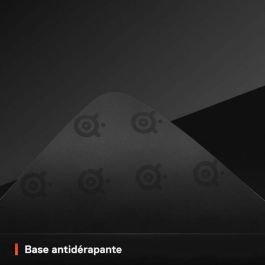 SteelSeries STE1717872076704 Alfombrilla Gaming QcK XXL, superficie microtejida, 900x400x2mm, Negro